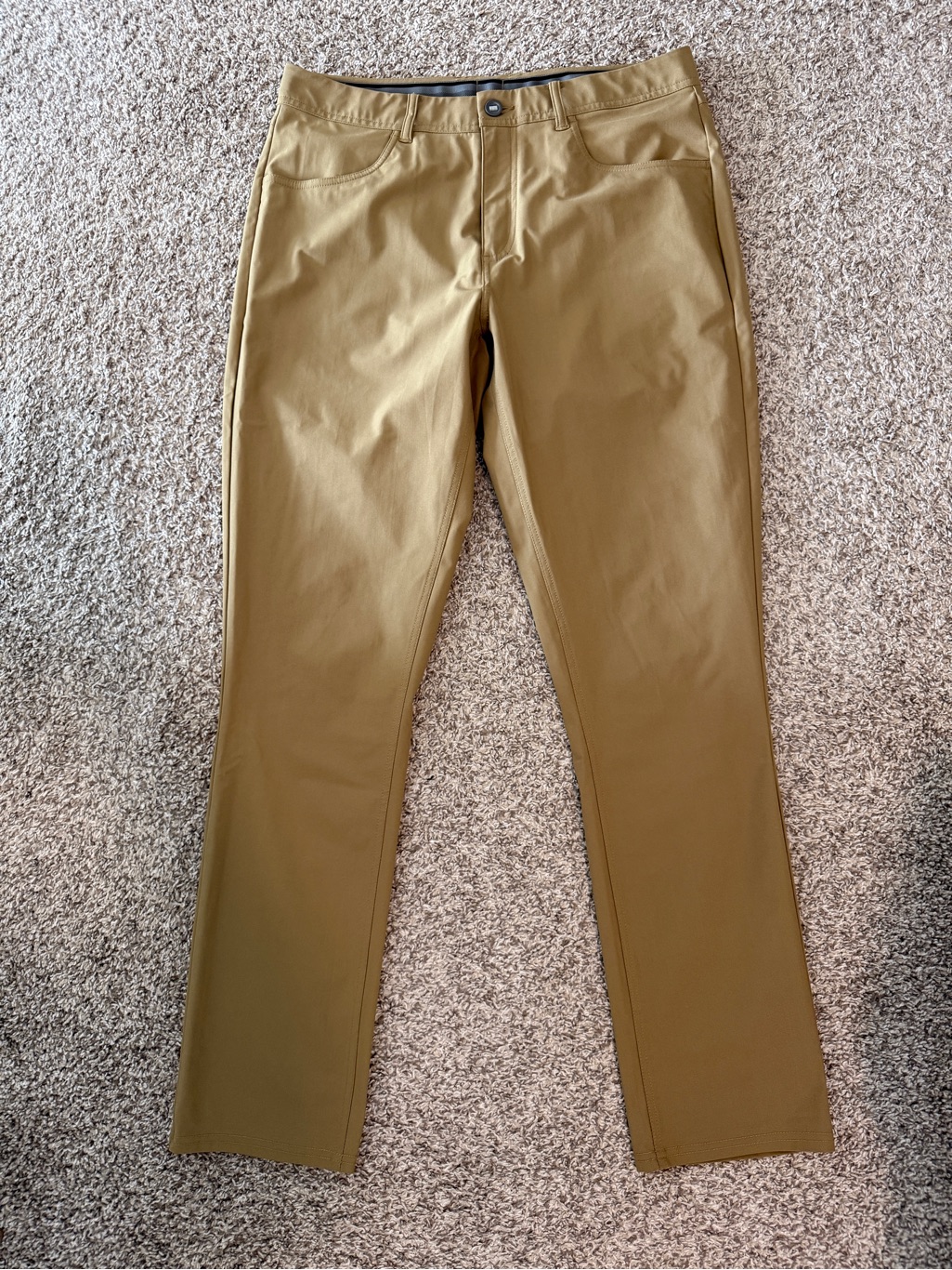 Puma 101 5 Pocken Men's Khaki Stretch Golf Pants Size 33x32